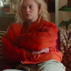 Margos Got Money Troubles Elle Fanning Orange Jacket
