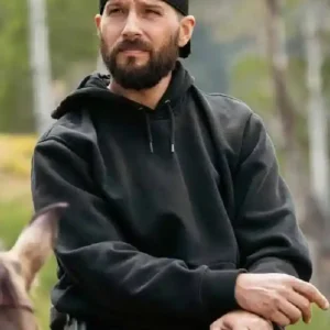 Marshals S01 Logan Marshall Black Hoodie