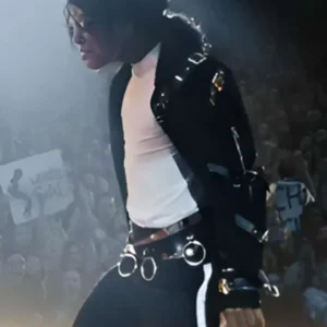 Michael 2026 Jaafar Jackson Belted Jacket For Sale