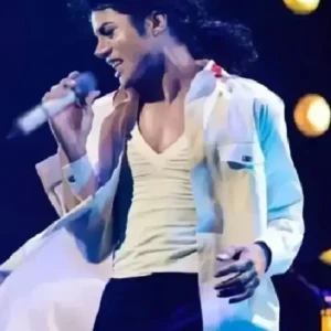 Michael Jaafar Jackson White Jacket