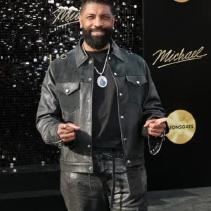 Michael Movie Premiere Deon Cole Leather Jacket
