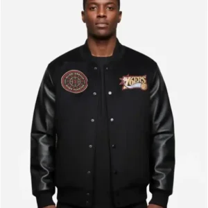 Mitchell & Ness 76ers Allen Iverson Varsity Jacket