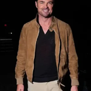 Mortal Kombat II Karl Urban Suede Jacket For Men
