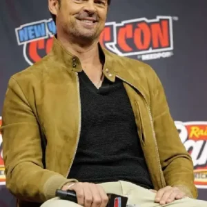 Mortal Kombat II Karl Urban Suede Jacket On Sale