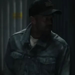 Mutiny 2026 Jason Statham Denim Jacket Front