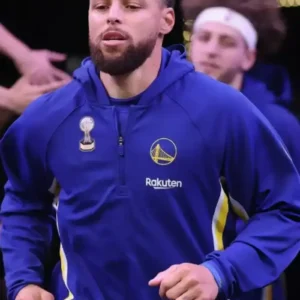 NBA Play In Tournament Stephen Curry Blue Sweatshirt