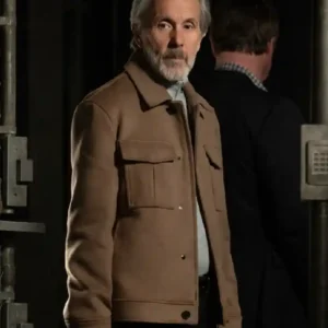 NCIS S23 Gary Cole Brown Jacket