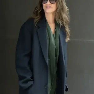 NYC 2026 Amanda Peet Long Coat For Women