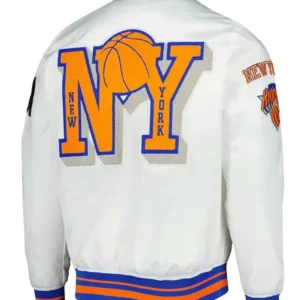 New York Knicks 2x Finals Champions Jacket Back