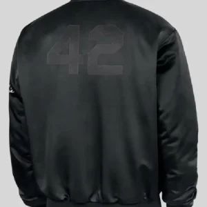 Nike Jackie Robinson Satin Jacket Back