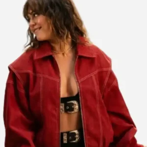 Off Campus 2026 Mika Abdalla Red Jacket