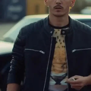 Police Per Jete Denardo Neziri Leather Jacket