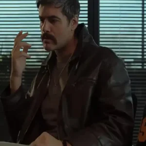 Police Per Jete Nik Xhelilaj Leather Jacket For Men