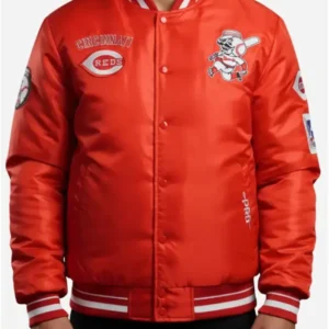 Pro Standard Cincinnati Reds Classic Satin Jacket