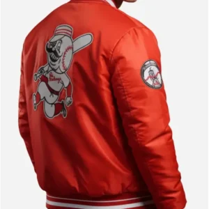 Pro Standard Cincinnati Reds Classic Satin Jacket For Men and Women