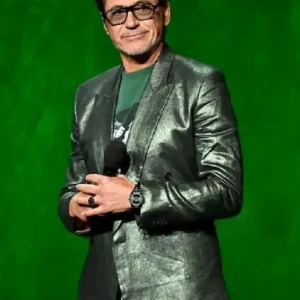 Robert Downey Jr .Walt Disney Studios Cinemacon 2026 Suit