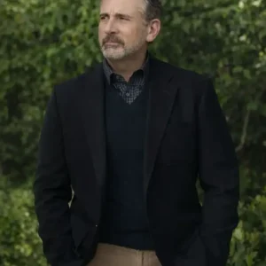 Rooster S01 Steve Carell Black Blazer