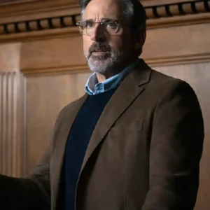 Rooster S01 Steve Carell Brown Blazer