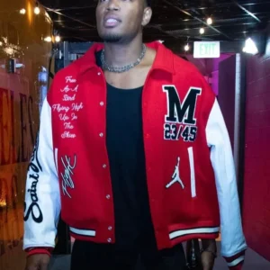 Rui Hachimura Saint MX6 x Jordan Varsity Jacket