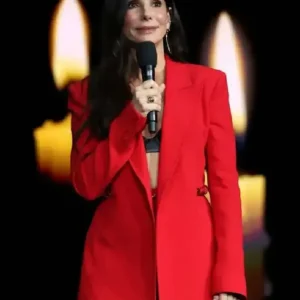 Sandra Bullock CinemaCon Red Suit