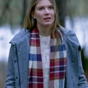 Secret Life of my Other Wife S01 Emma Johnson Wool Coat