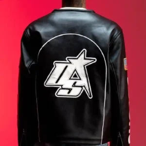 Serene GT Leather Jacket Back Look