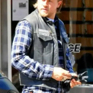 Sons of Anarchy Charlie Hunnam Vest Sale For Men