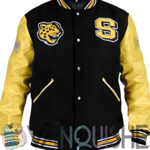 Southern University Black and Gold Varsity Jacket