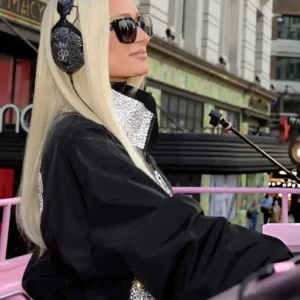Spring Campaign 2026 Paris Hilton Black Jacket On Sale