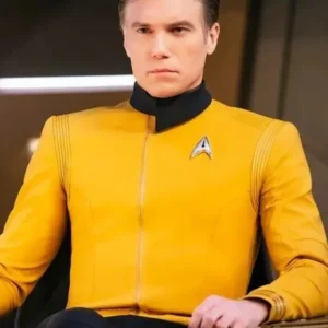 Star Trek Captain Christopher Pike Yellow Jacket