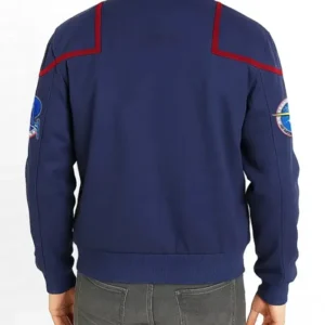 Star Trek Enterprise Tucker Flight Jacket Back