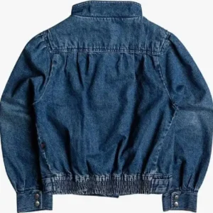 Stranger Things S04 Natalia Dyer Denim Jacket Back