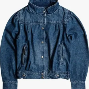 Stranger Things S04 Natalia Dyer Denim Jacket Front