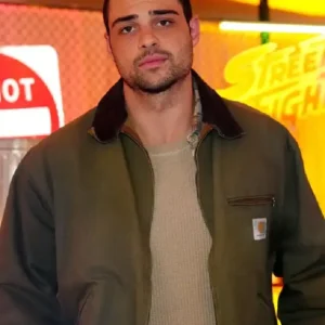 Street Fighter Trailer Launch Party Noah Centineo Jacket