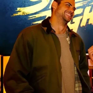 Street Fighter Trailer Launch Party Noah Centineo Jacket For Men