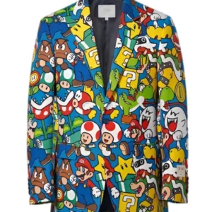 Super Mario Two-Piece Suit For Men and Women