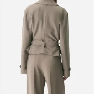 The Bold and the Beautiful Steffy Forrester Grey Jacket Back Look