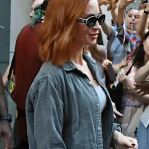 The Devil Wears Prada 2 Emily Blunt Grey Shirt For Women