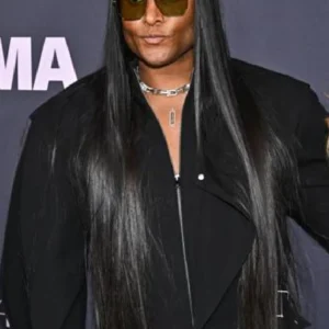 The Drama Premiere 2026 Law Roach Black Jacket