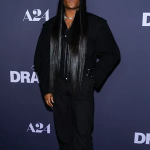 The Drama Premiere 2026 Law Roach Black Jacket For Men