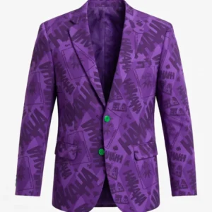 The Joker Purple Blazer