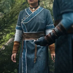 The Last Airbender 2024 Kiawentiio Avatar Blue Coat
