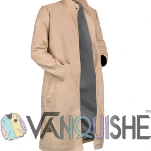 The Madison S01 Michelle Pfeiffer Beige Coat on Sale