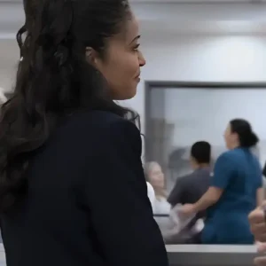 The Pitt S02 Meta Golding Blazer Back