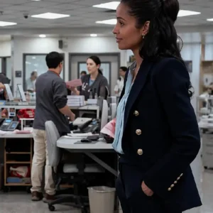 The Pitt S02 Meta Golding Blazer For Women