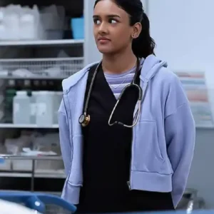 The Pitt S02 Shabana Azeez Hooded Jacket