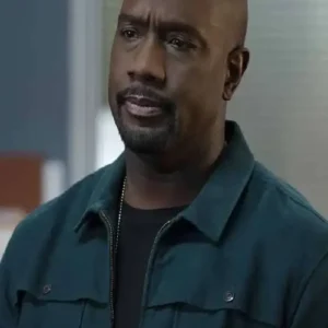 The Rookie S08 Richard T. Jones Green Jacket For Men