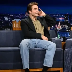 The Tonight Show S13 Robert Pattinson Blazer For Men
