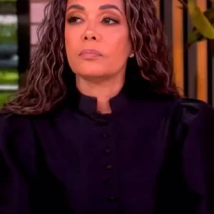 The View 2026 Sunny Hostin Black Puff Sleeves Jacket