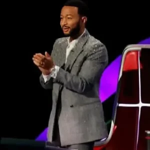 The Voice S29 Finale John Legend Sequin Blazer